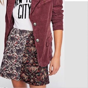 Free People Jackets & Coats - FREE PEOPLE Byron Corduroy Blazer Mulberry NWT Free People Jackets & Coats - FREE PEOPLE Byron Corduroy Blazer Mulberry NWT